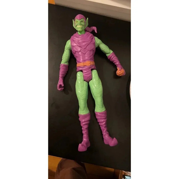 Hasbro Marvel Spider-Man Titan Hero Series Green Goblin Toy 12-Inch Toys for Kid - Picture 5 of 5